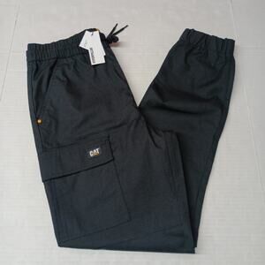 Caterpillar Ripstop Cuffed Cargo Pants Men's Size S Black